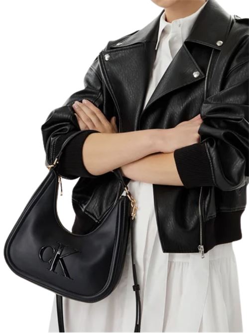 Borsetta a mezzaluna Calvin Klein | LV04F3561GUB1